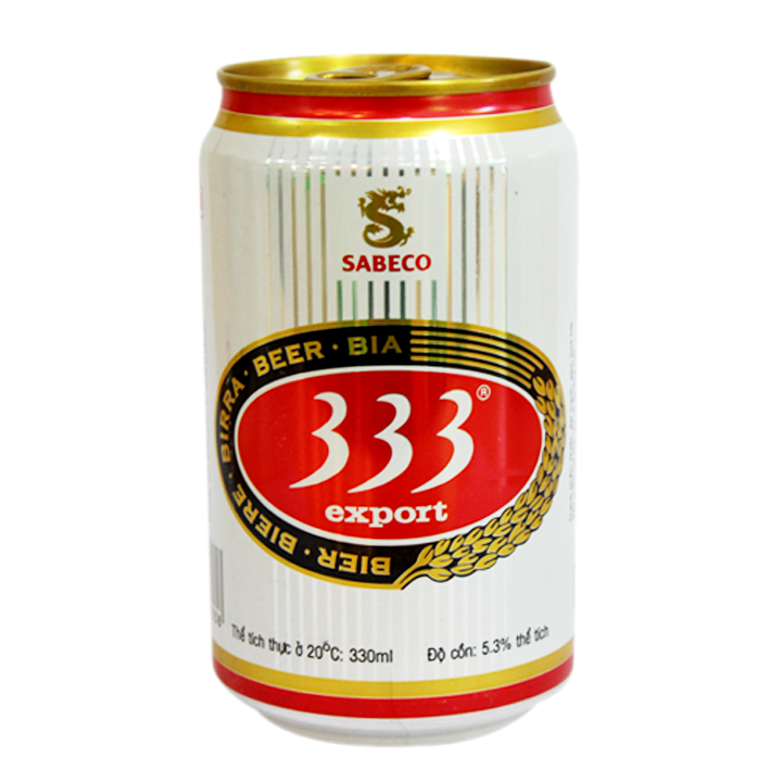 Bia lon 333